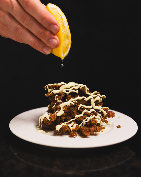 Knusprige Enoki-Pilze mit Bangkok-Spice-Mayo – asiatisches Rezept zum Verlieben