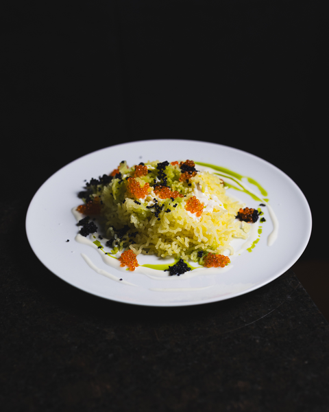 Kartoffelschnee mit Kaviar – cremiges Kartoffelrezept wie aus der Sterneküche